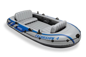 Надувная лодка Excursion 4 Intex