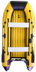 Лодка Polar Bird 320М (Лайт) НДНД Стеклокомпозит (Чёрно-жёлтый)