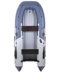 Лодка Grouper GR 310 НДНД (серо-синий) модель 2026г