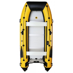 Лодка Polar Bird 360М New Merlin | Стеклокомпозит | чёрно-желтый |