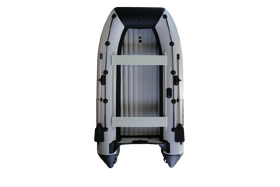 Лодка Polar Bird 385M Merlin | НДНД | Стеклокомпози | чёрно-серый |