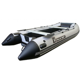 Лодка Polar Bird 385M Merlin | НДНД | Стеклокомпозит | серо-белый |