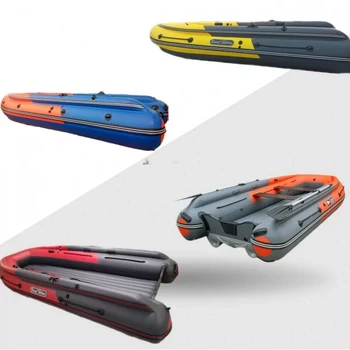 Лодка ПВХ Риф TRITON 370 S-Max с интегрированным фальшбортом - min