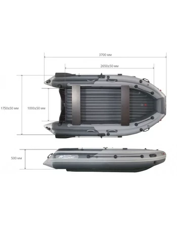 Лодка ПВХ Риф Skat Triton 390