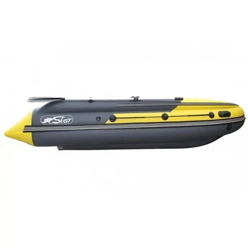 Лодка ПВХ Риф SKAT TRITON 390NDFi с интегрированным фальшбортом - min