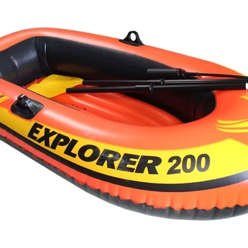 Надувная двухместная лодка Explorer 200 Intex (Интекс)  185х94 см - min