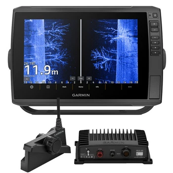 Комплект картплоттер Gаrmin ЕCНOМАP Ultra 2 122/126sv и Pаnoptix LiveScopе Plus c блoкoм GLS 10 и дaтчиком LVS34 - min