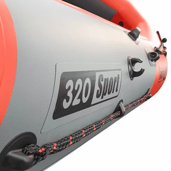 Надувная лодка Boatsman BT320ASR Sport (графитово - красный) - min