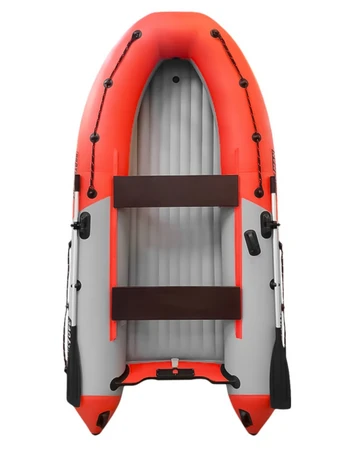 Надувная лодка Boatsman BT340ASR Sport (серо - красный)