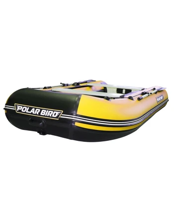 Лодка Polar Bird 340М (Лайт) НДНД Стеклокомпозит (Чёрно-жёлтый)