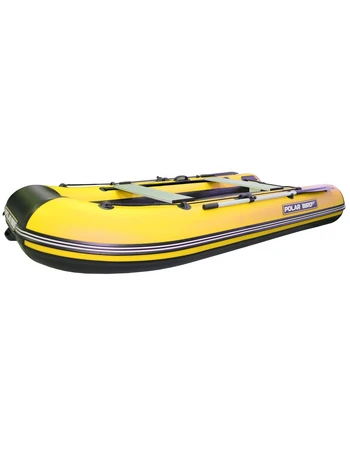 Лодка Polar Bird 340М (Лайт) НДНД Стеклокомпозит (Чёрно-жёлтый)