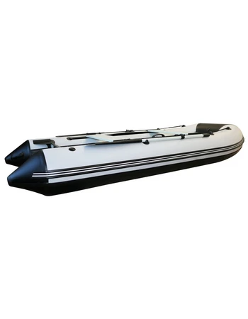 Лодка Polar Bird 340М (Лайт) НДНД Стеклокомпозит (Чёрно-белый)
