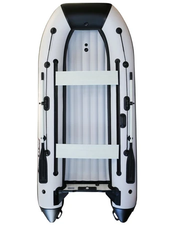 Лодка Polar Bird 340М (Лайт) НДНД Стеклокомпозит (Чёрно-белый)