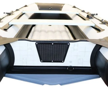 Лодка Polar Bird 340М (Лайт) НДНД Стеклокомпозит (Чёрно-белый) - min