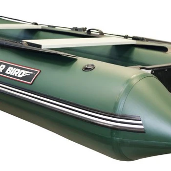 Лодка Polar Bird 340М (Лайт) НДНД Стеклокомпозит (Зелёный) - min