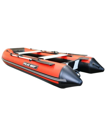 Лодка Polar Bird 320М (Лайт) НДНД Стеклокомпозит (Чёрно-красный)