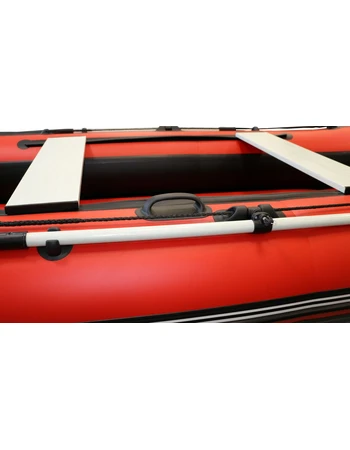 Лодка Polar Bird 320М (Лайт) НДНД Стеклокомпозит (Чёрно-красный)