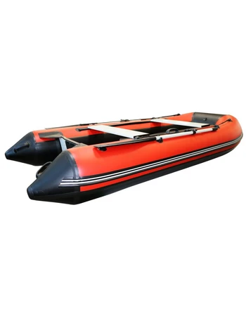Лодка Polar Bird 320М (Лайт) НДНД Стеклокомпозит (Чёрно-красный)
