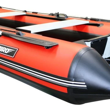Лодка Polar Bird 320М (Лайт) НДНД Стеклокомпозит (Чёрно-красный) - min