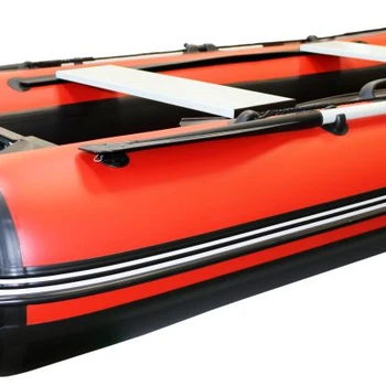 Лодка Polar Bird 320М (Лайт) НДНД Стеклокомпозит (Чёрно-красный) - min
