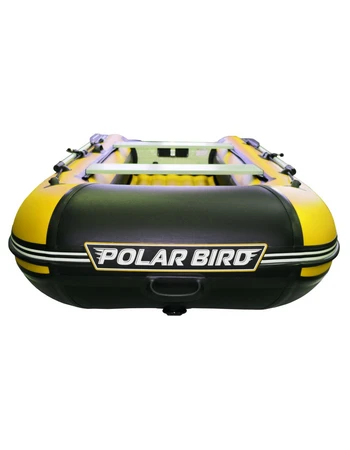 Лодка Polar Bird 320М (Лайт) НДНД Стеклокомпозит (Чёрно-жёлтый)