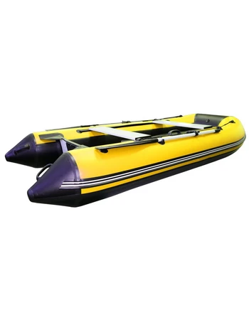 Лодка Polar Bird 320М (Лайт) НДНД Стеклокомпозит (Чёрно-жёлтый)
