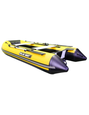 Лодка Polar Bird 320М (Лайт) НДНД Стеклокомпозит (Чёрно-жёлтый)