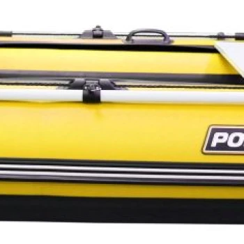 Лодка Polar Bird 320М (Лайт) НДНД Стеклокомпозит (Чёрно-жёлтый) - min