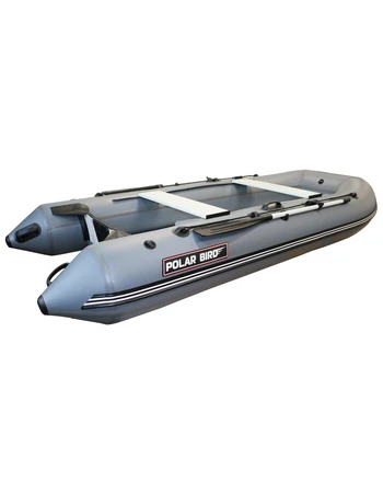 Лодка Polar Bird 320М (Лайт) НДНД Стеклокомпозит (Серо-белый)