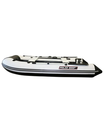 Лодка Polar Bird 320М (Лайт) Стеклокомпозит (Чёрно-белый)