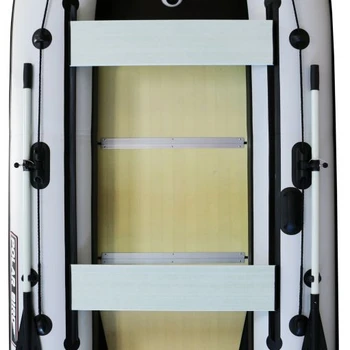 Лодка Polar Bird 320М (Лайт) Стеклокомпозит (Чёрно-белый) - min