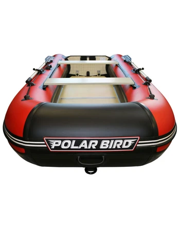 Лодка Polar Bird 320М (Лайт) Стеклокомпозит (Чёрно-красный)
