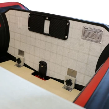 Лодка Polar Bird 320М (Лайт) Стеклокомпозит (Чёрно-красный) - min