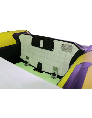 Лодка Polar Bird 340М (Лайт) Стеклокомпозит (Чёрно-желтый)
