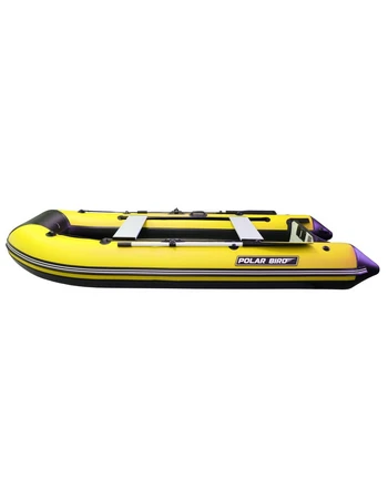 Лодка Polar Bird 340М (Лайт) Стеклокомпозит (Чёрно-желтый)