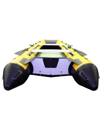 Лодка Polar Bird 340М (Лайт) Стеклокомпозит (Чёрно-желтый)