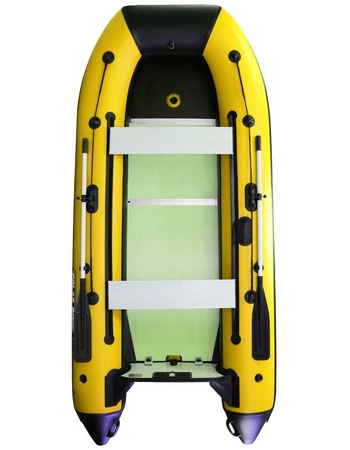 Лодка Polar Bird 340М (Лайт) Стеклокомпозит (Чёрно-желтый)