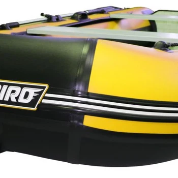 Лодка Polar Bird 340М (Лайт) Стеклокомпозит (Чёрно-желтый) - min