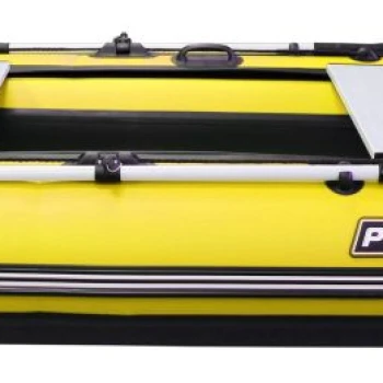 Лодка Polar Bird 340М (Лайт) Стеклокомпозит (Чёрно-желтый) - min
