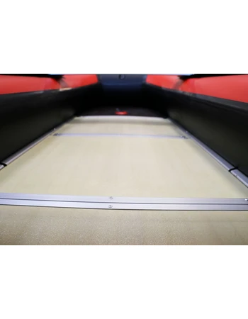 Лодка Polar Bird 340М (Лайт) Стеклокомпозит (Чёрно-красный)