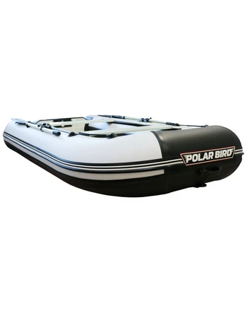 Лодка Polar Bird 340М (Лайт) Стеклокомпозит (Чёрно-серый)