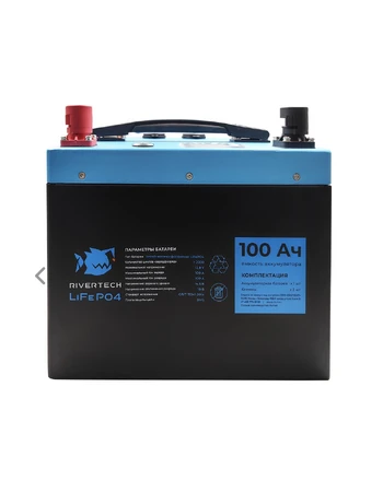 Аккумулятор Rivertech LiFePO4 100Aв