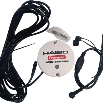 Лодочный электромотор Haibo iPenguin P65 Pro c GPS якорем (пульт Д/У, компас GPS, быстросъем. площадка) - min