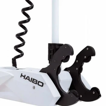 Лодочный электромотор Haibo iPenguin P001 (P70+) 12V/54 New 2025 встроенный компас + площадка - min