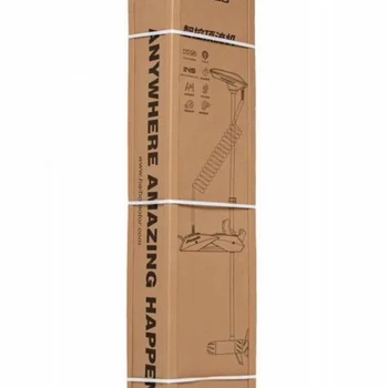 Лодочный электромотор Haibo iPenguin P001 (P70+) 12V/54 New 2025 встроенный компас + площадка - min