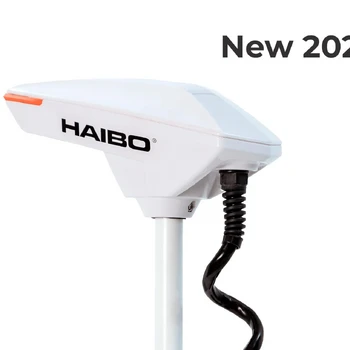 Лодочный электромотор Haibo iPenguin P002 (P90+) 24V/60 New 2025 встроенный компас + площадка - min
