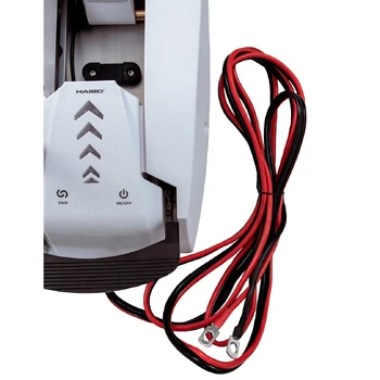 Лодочный электромотор Haibo iPenguin P002 (P90+) 24V/60 New 2025 встроенный компас + площадка - min