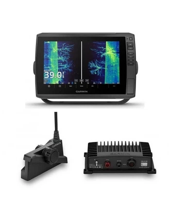 Комплект картплоттер Gаrmin ЕCНOМАР Ultrа 2 102/106sv и Pаnoptix LiveScopе Plus c блoкoм GLS 10 и дaтчиком LVS34