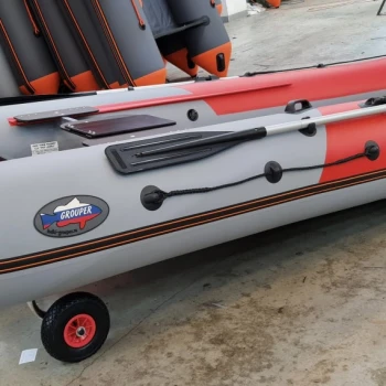 Лодка Grouper GR 310 НДНД (серо - красный) модель 2026 г - min
