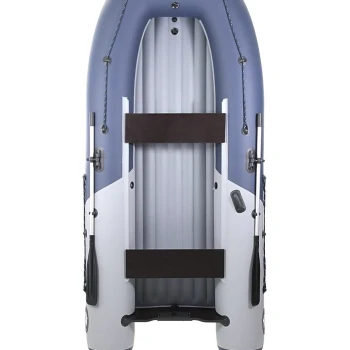 Лодка Grouper GR 335 НДНД (серо-синий) модель 2026г - min